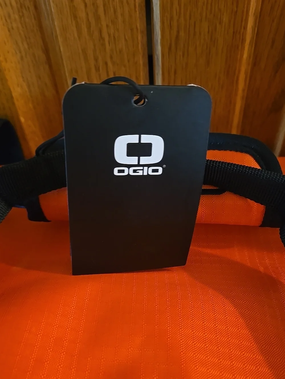 OGIO Big Dome Duffel Black Orange Unisex Women Men Bag Tote Gym Travel